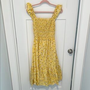 Kate Spade Yellow Sleeveless Sundress